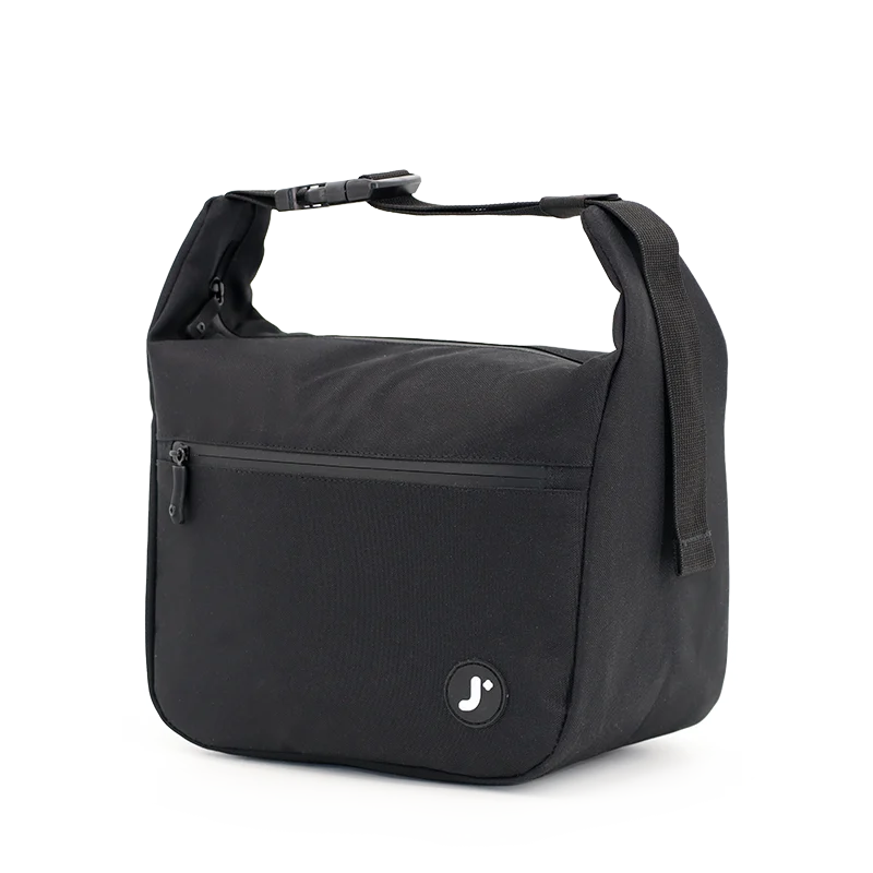 Lane Insulated Lunch Bag in Black - JWorldstore