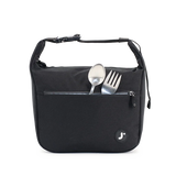 Lane Insulated Lunch Bag in Black - JWorldstore