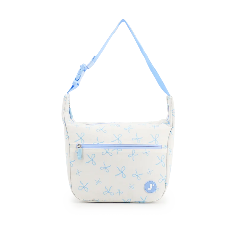Lane Insulated Lunch Bag in Blue Bows - JWorldstore