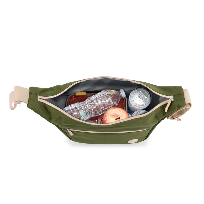 Lane Insulated Lunch Bag in Olive Green - JWorldstore