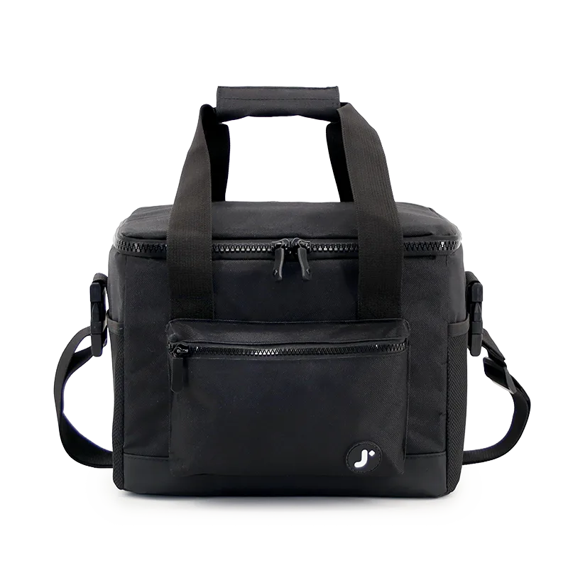 Adventure Large Insulated Cooler Bag in Black - JWorldstore