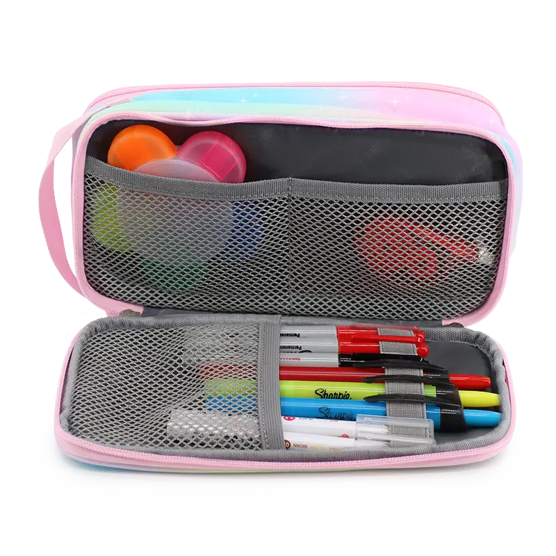 Doodle Pencil Case with Handle Strap in Aurora - JWorldstore