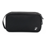 Doodle Pencil Case with Handle Strap in Black