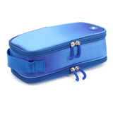 Doodle Pencil Case with Handle Strap in Blue Gradient - JWorldstore