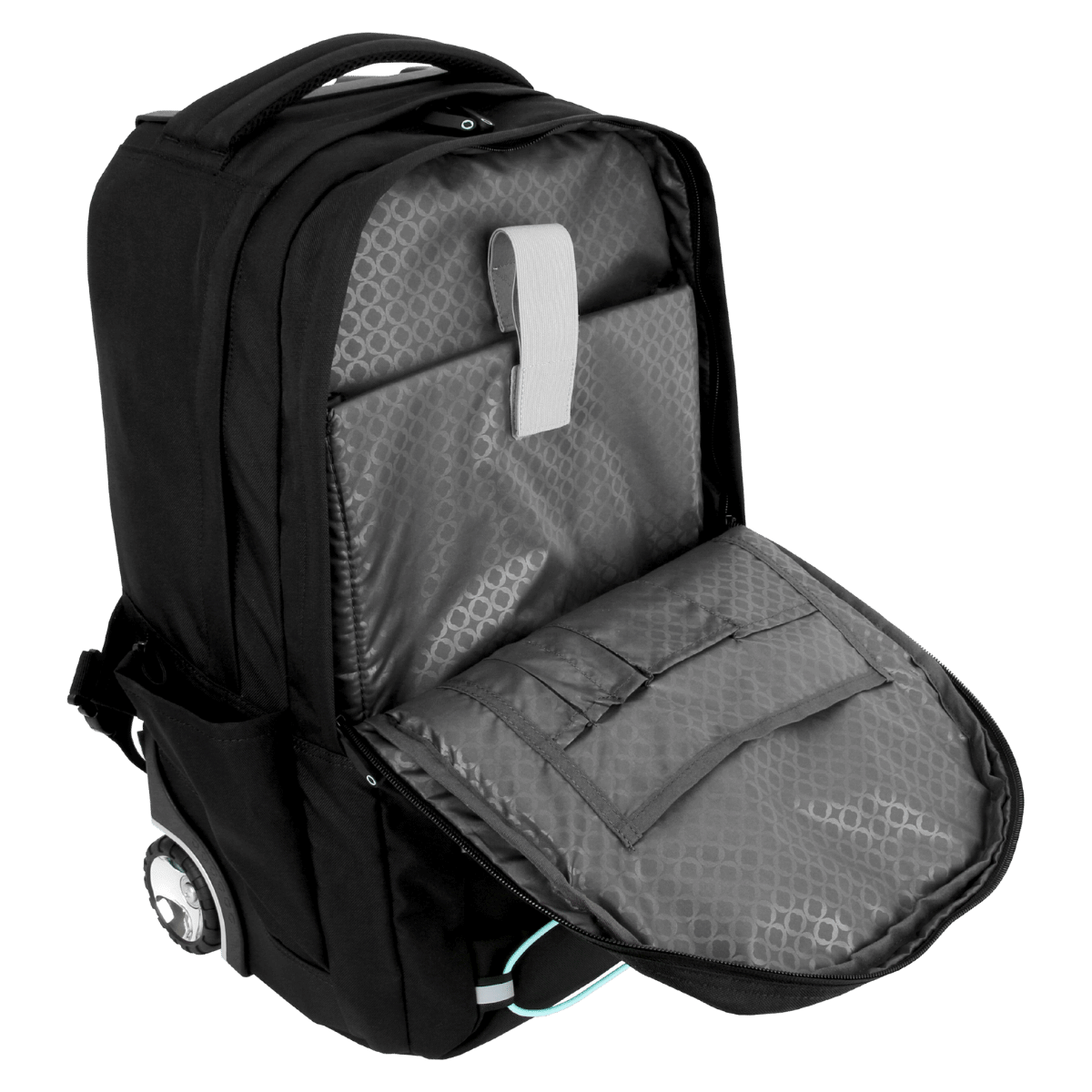 19 inch laptop backpack uk Lash Laptop Rolling Backpack (19 Inch) in Black Blue