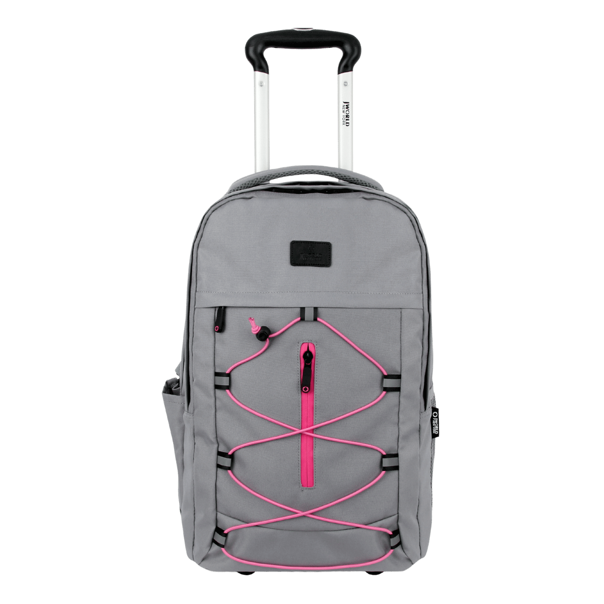 backpack laptop sale Lash Laptop Rolling Backpack - 19 Inch GREY/PINK