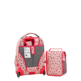 Lollipop Kids Rolling Backpack With Lunch Bag (16 Inch) in Pink Yard - Final Sale - JWorldstore