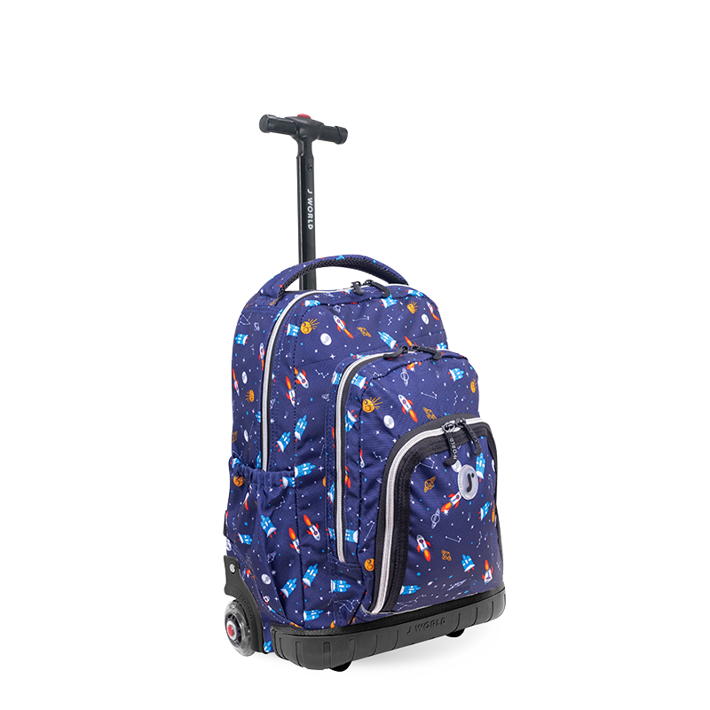 16 inch backpack kids Lollipop Boys Rolling Backpack | Kids School Backpack | Spaceship