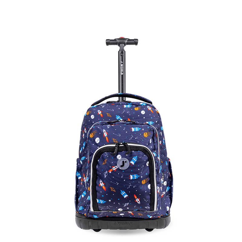 Lollipop Boys Rolling Backpack | Kids School Backpack | Spaceship Lollipop Boys Rolling Backpack | Kids School Backpack | Spaceship