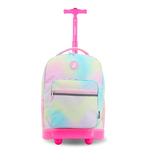 Sunrise Rolling Backpack (18 Inch) in Aurora - JWorldstore
