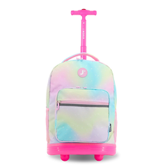 Sunrise Rolling Backpack (18 Inch) in Aurora - JWorldstore