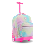 Sunrise Rolling Backpack (18 Inch) in Aurora - JWorldstore