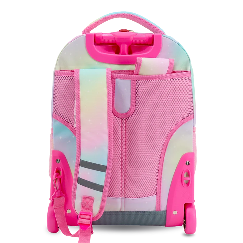 Sunrise Rolling Backpack (18 Inch) in Aurora - JWorldstore