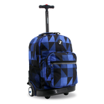 Sunrise Rolling Backpack (18 Inch) in Block Navy - JWorldstore