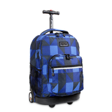 Sunrise Rolling Backpack (18 Inch) in Block Navy - JWorldstore