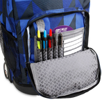 Sunrise Rolling Backpack (18 Inch) in Block Navy - JWorldstore