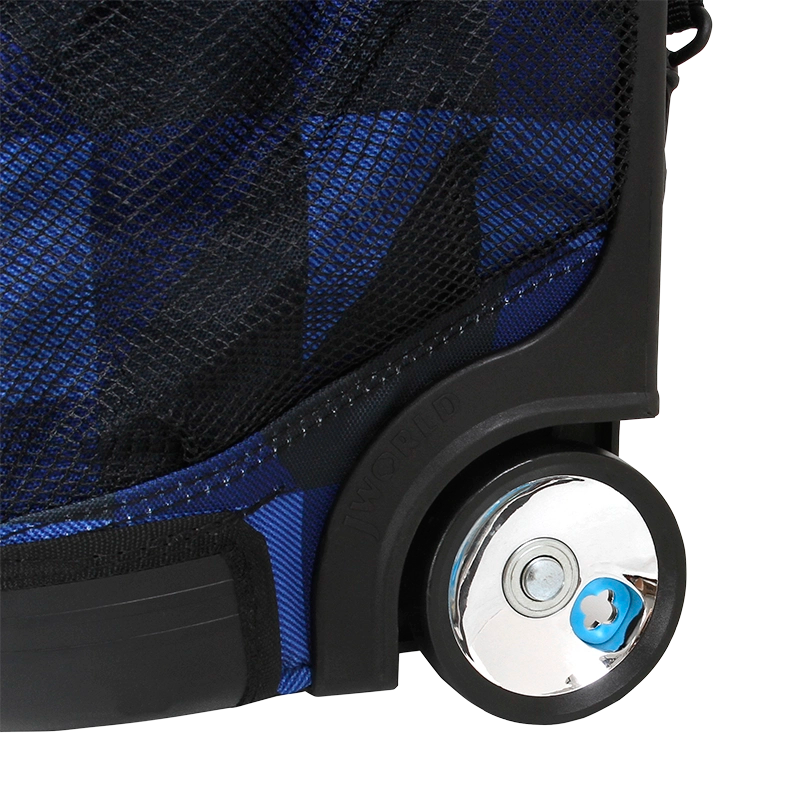 Sunrise Rolling Backpack (18 Inch) in Block Navy - JWorldstore