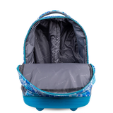Sunrise Rolling Backpack (18 Inch) in Blue Vine - JWorldstore