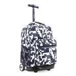 Sunrise Rolling Backpack (18 Inch) in Camo - JWorldstore