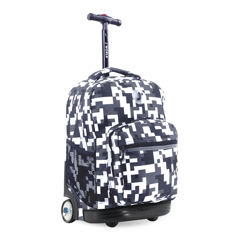 Sunrise Rolling Backpack (18 Inch) in Camo - JWorldstore