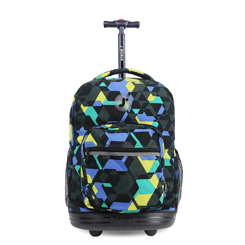 Sunrise Rolling Backpacks for Boys | Cubes | J World – JWorldstore