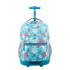 Sunrise Rolling Backpack (18 Inch) in Dandelion - Final Sale - JWorldstore