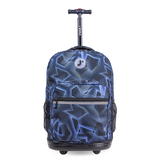 Sunrise Rolling Backpack (18 Inch) in Disco - JWorldstore