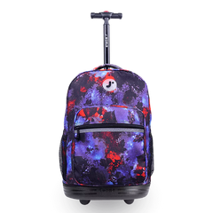 Sunrise Rolling Backpack (18 Inch) in Galaxy - JWorldstore