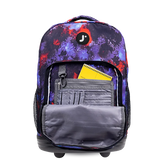Sunrise Rolling Backpack (18 Inch) in Galaxy