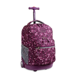Sunrise Rolling Backpack (18 Inch) in Garden Purple - Final Sale - JWorldstore