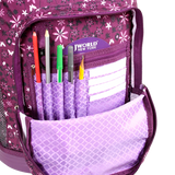 Sunrise Rolling Backpack (18 Inch) in Garden Purple - Final Sale - JWorldstore