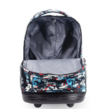 Sunrise Rolling Backpack (18 Inch) in Graffiti - JWorldstore