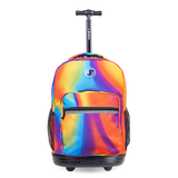 Sunrise Rolling Backpack (18 Inch) in Heat - Final Sale - JWorldstore