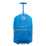 Sunrise Rolling Backpack (18 Inch) in Indigo - JWorldstore