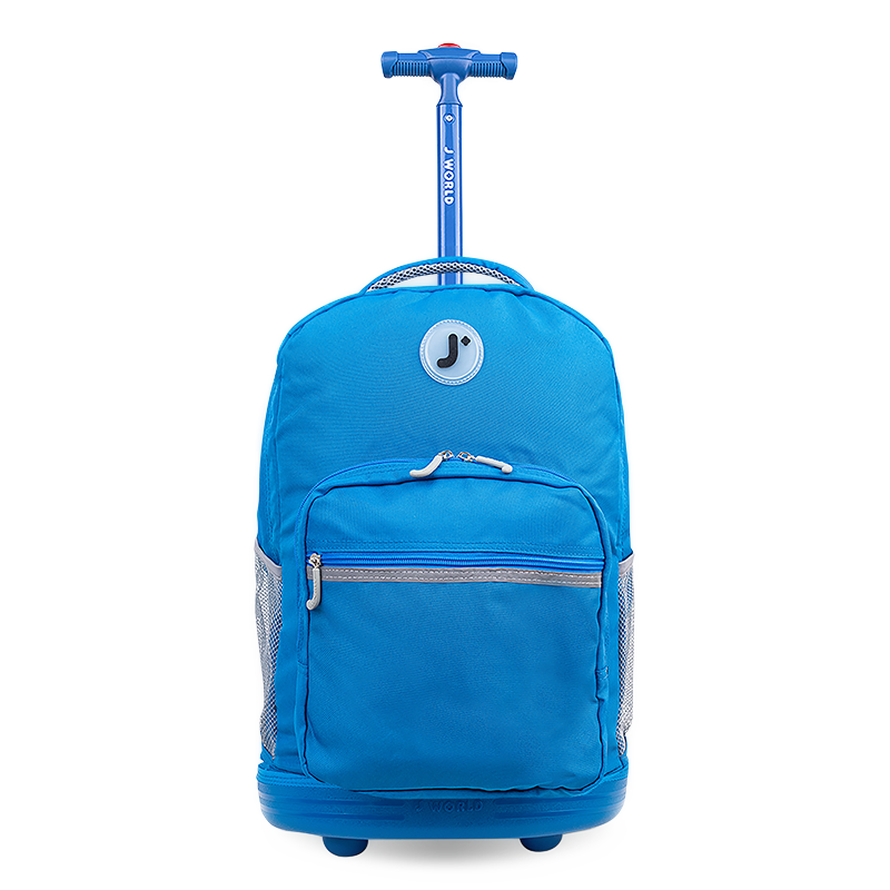 Sunrise Rolling Backpack (18 Inch) in Indigo - JWorldstore