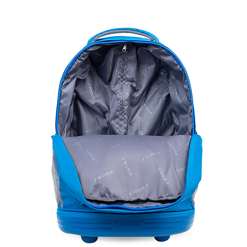Sunrise Rolling Backpack (18 Inch) in Indigo - JWorldstore