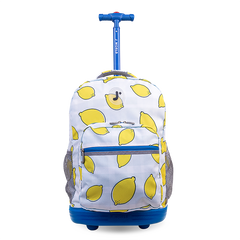 Sunrise Rolling Backpack (18 Inch) in Lemona - Final Sale - JWorldstore