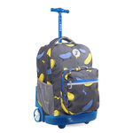 Sunrise Rolling Backpack (18 Inch) in Liteboard - JWorldstore