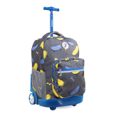 Sunrise Rolling Backpack (18 Inch) in Liteboard - JWorldstore