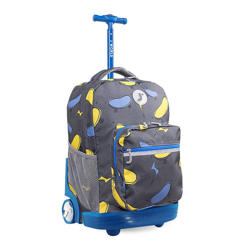 Sunrise Rolling Backpack (18 Inch) in Liteboard - JWorldstore