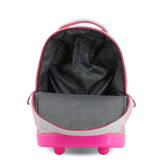 Sunrise Rolling Backpack (18 Inch) in Metallic Silver - JWorldstore