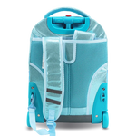 Sunrise Rolling Backpack (18 Inch) in Metallic Teal - JWorldstore