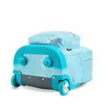 Sunrise Rolling Backpack (18 Inch) in Metallic Teal - JWorldstore