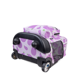 Sunrise Rolling Backpack (18 Inch) in Mr Eggplant - JWorldstore