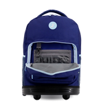 Sunrise Rolling Backpack (18 Inch) in Navy - JWorldstore