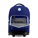 Sunrise Rolling Backpack (18 Inch) in Navy - JWorldstore