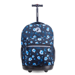 Sunrise Rolling Backpack (18 Inch) in Night Bloom - JWorldstore