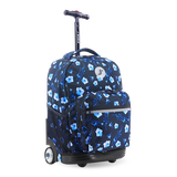 Sunrise Rolling Backpack (18 Inch) in Night Bloom - JWorldstore