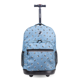 Sunrise Rolling Backpack (18 Inch) in Panda - JWorldstore