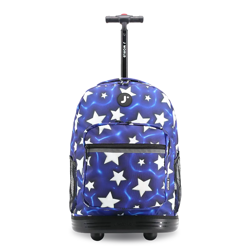 Sunrise Rolling Backpacks for School | Puffy Star | J World – JWorldstore